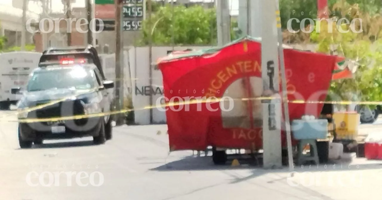 Atacan los tacos Bicentenario en Celaya y dejan herido a hombre