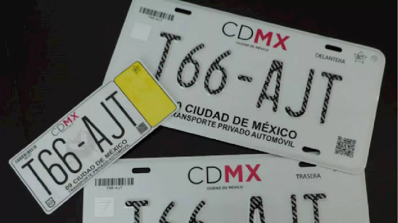 Semovi desmiente supuesto programa de reemplacamiento en CDMX