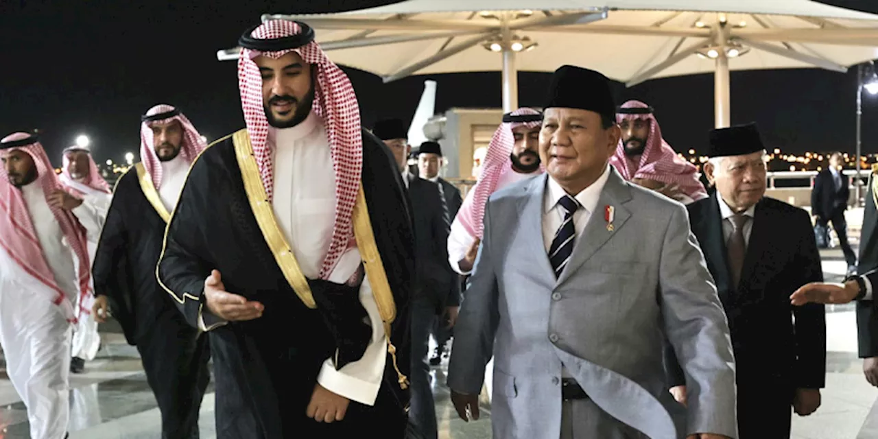 Dari Yordania, Prabowo Lanjut ke Arab Saudi