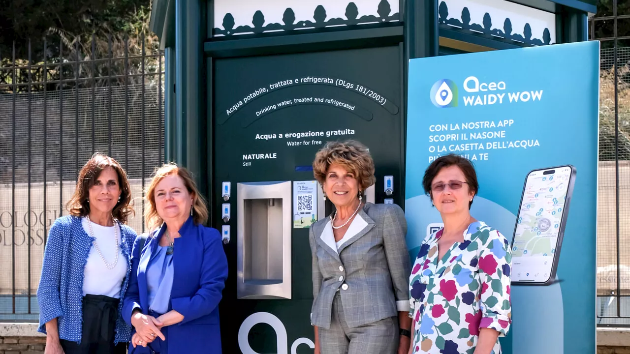 Parco archeologico del Colosseo: inaugurata una nuova “Casa dell’acqua”