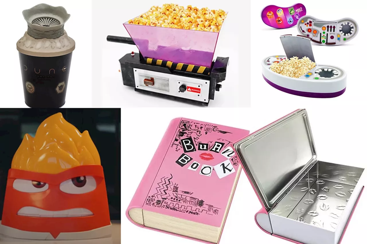 The Craziest Movie Theater Popcorn Buckets