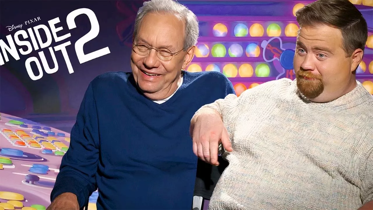 Lewis Black & Paul Walter Hauser Joyfully Talk Being Anger & Embarrassment In Inside Out 2