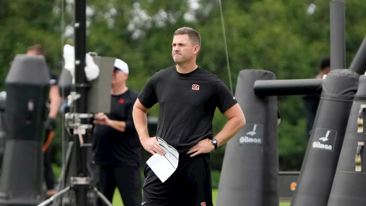 Look: Cincinnati Bengals Head Coach Zac Taylor Attends Reds' Win Over Guardians