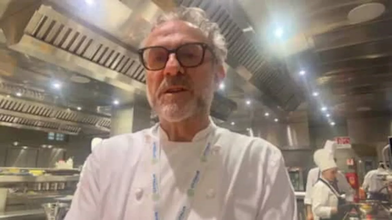 Lo chef stellato Massimo Bottura presenta a Sky il suo menù per il G7. VIDEO