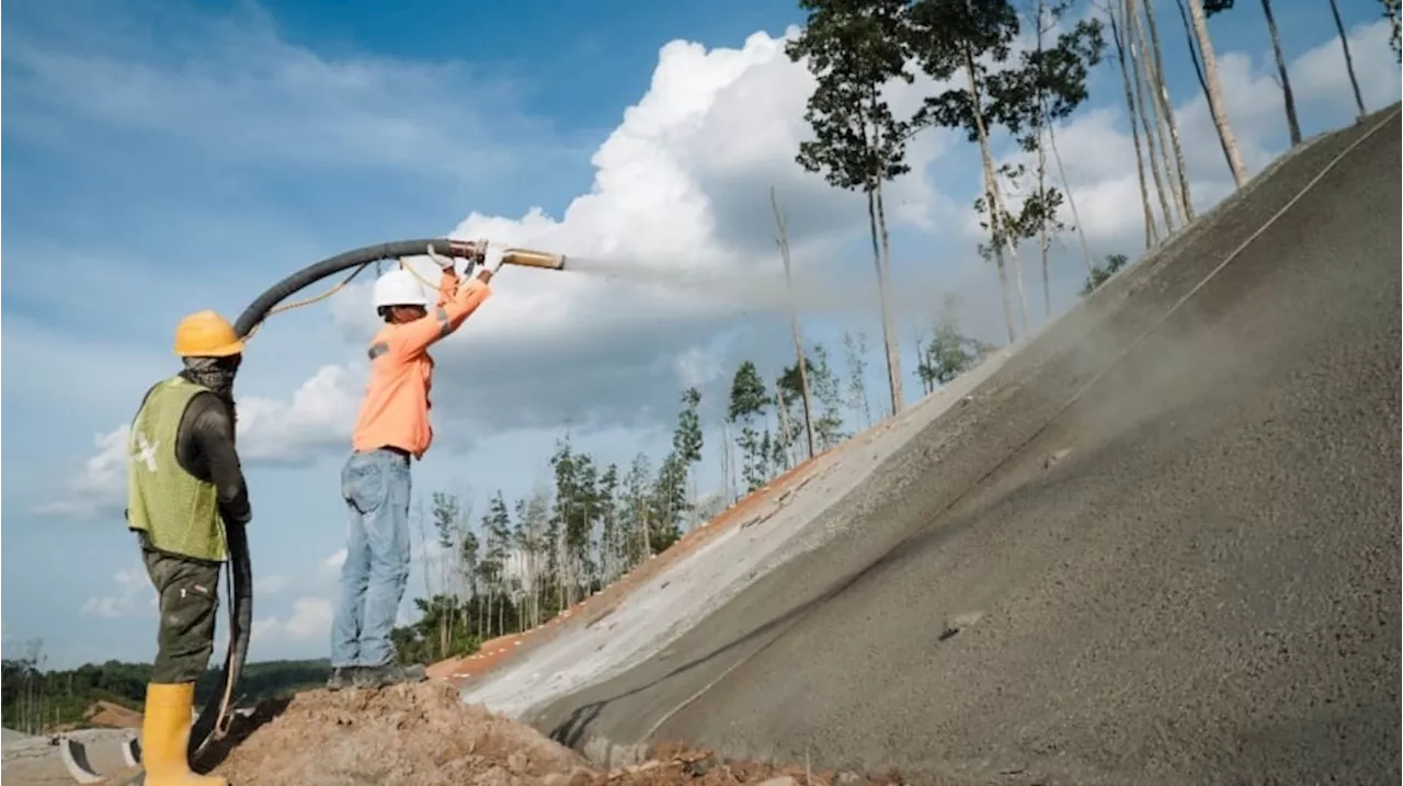 Brantas Abipraya Berperan Aktif dalam Pembangunan Jalan Bebas Hambatan Karya di IKN