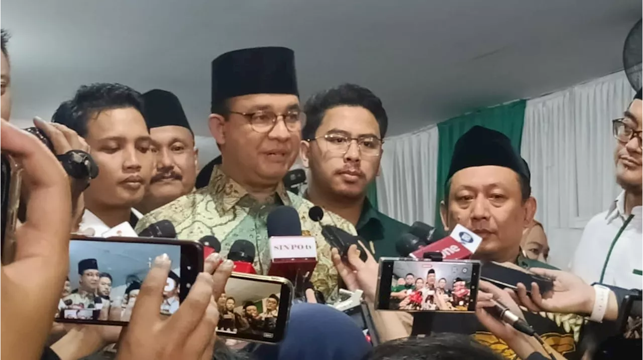 Dapat Dukungan dari PKB Jadi Cagub Jakarta, Anies Bicara soal Komunikasinya dengan PDIP