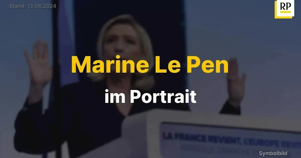 Video: Marine Le Pen: Politikerin der rechtspopulistischen Partei Rassemblement National im Portrait