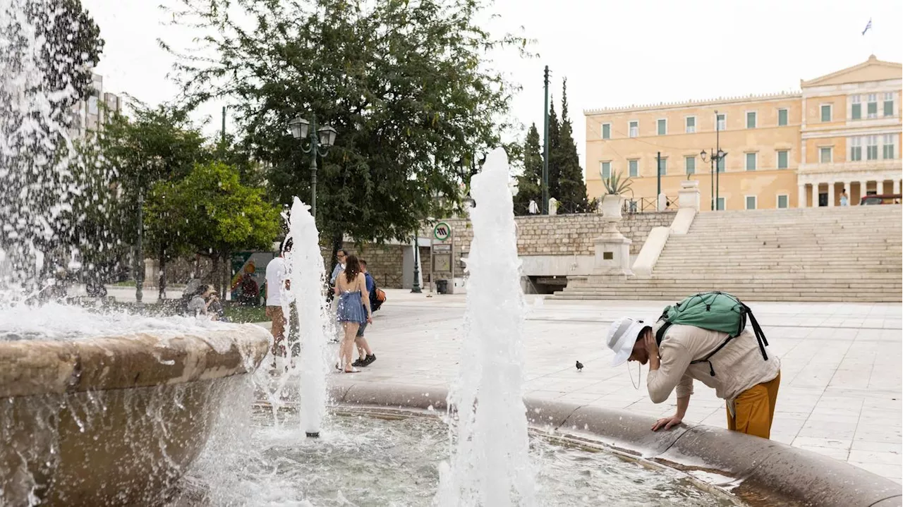 Akropolis bleibt zu, Bauarbeiter legen Arbeit nieder: Hitzewelle macht Menschen in der Ägäis zu schaffen