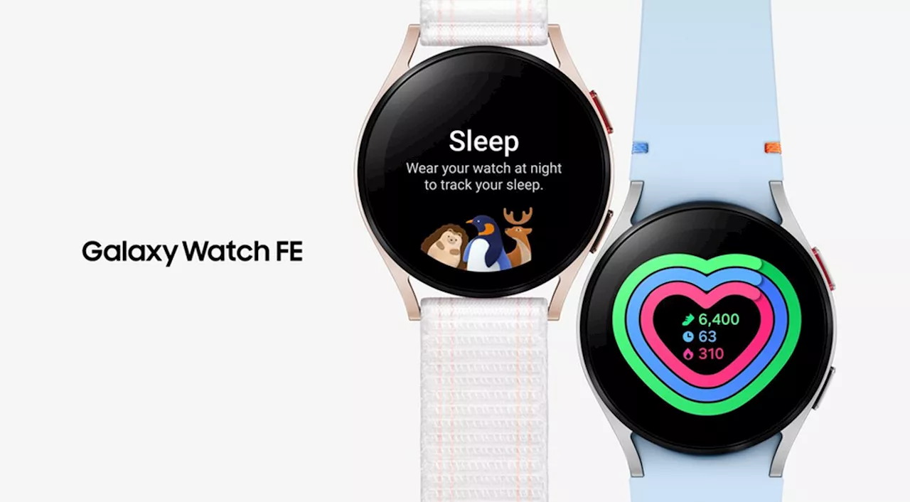 Samsung anuncia Galaxy Watch FE como opção básica de smartwatch