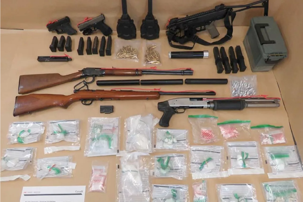 Police, border services seize 'ghost guns' and drugs in Nanaimo