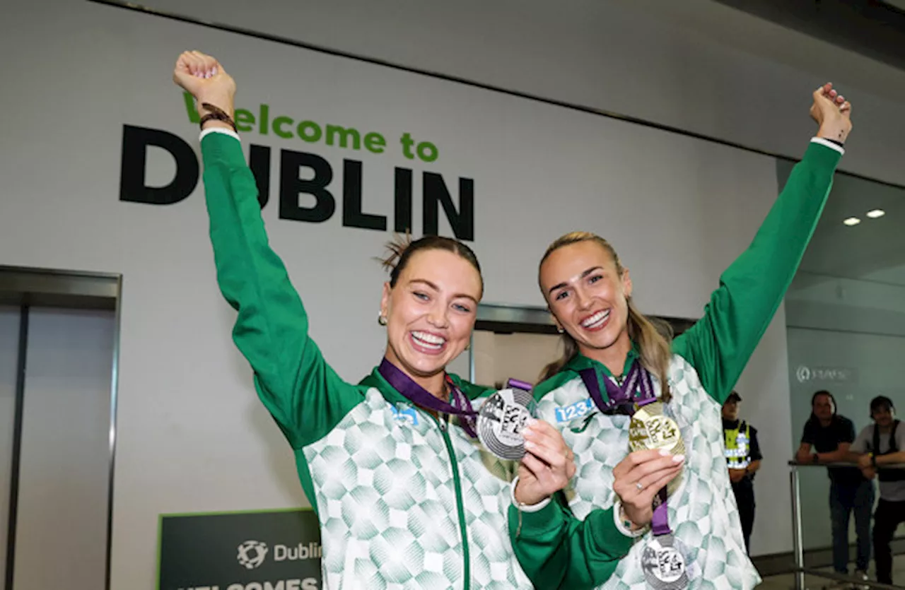 In pics: Ireland's European medallists receive heroes' welcome as they return from Rome