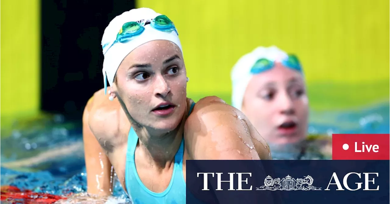 Australian swimming trials 2024 LIVE: McKeown headlines night four in Brisbane