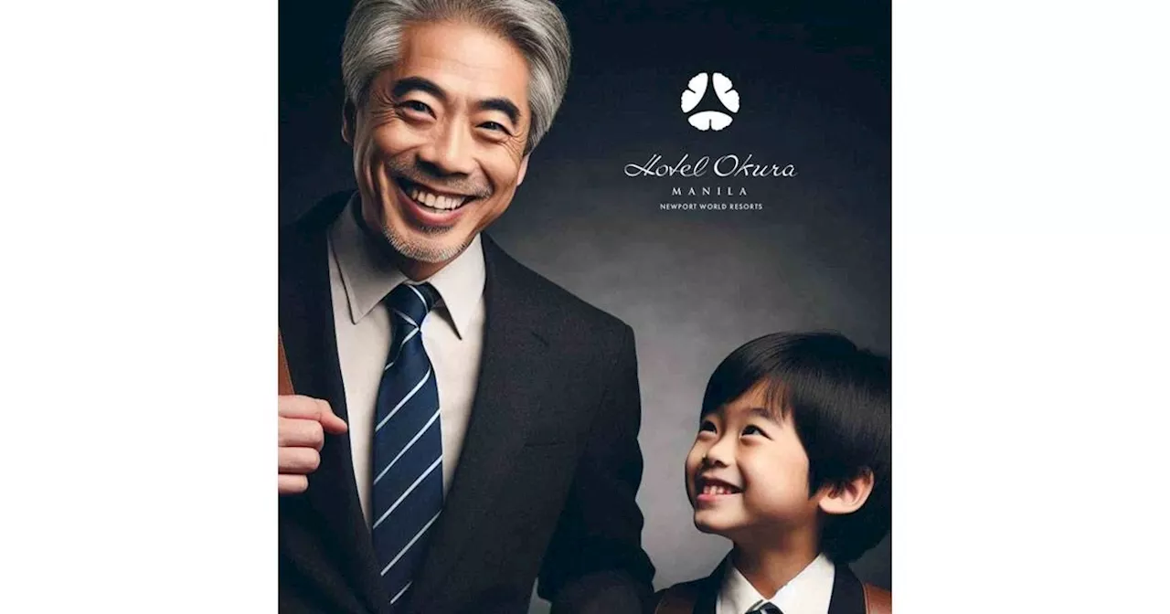 Only the best for dad at Hotel Okura Manila