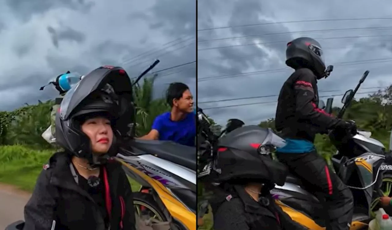 [Video] Vlogger Taiwan Terharu Penduduk Kampung Di Sabah Bantu Bawa Ke Bengkel Tukar Tayar