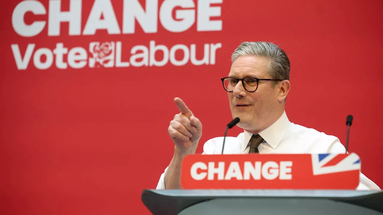 Keir Starmer promises ‘tax lock’ for working Brits at Labour’s manifesto launch