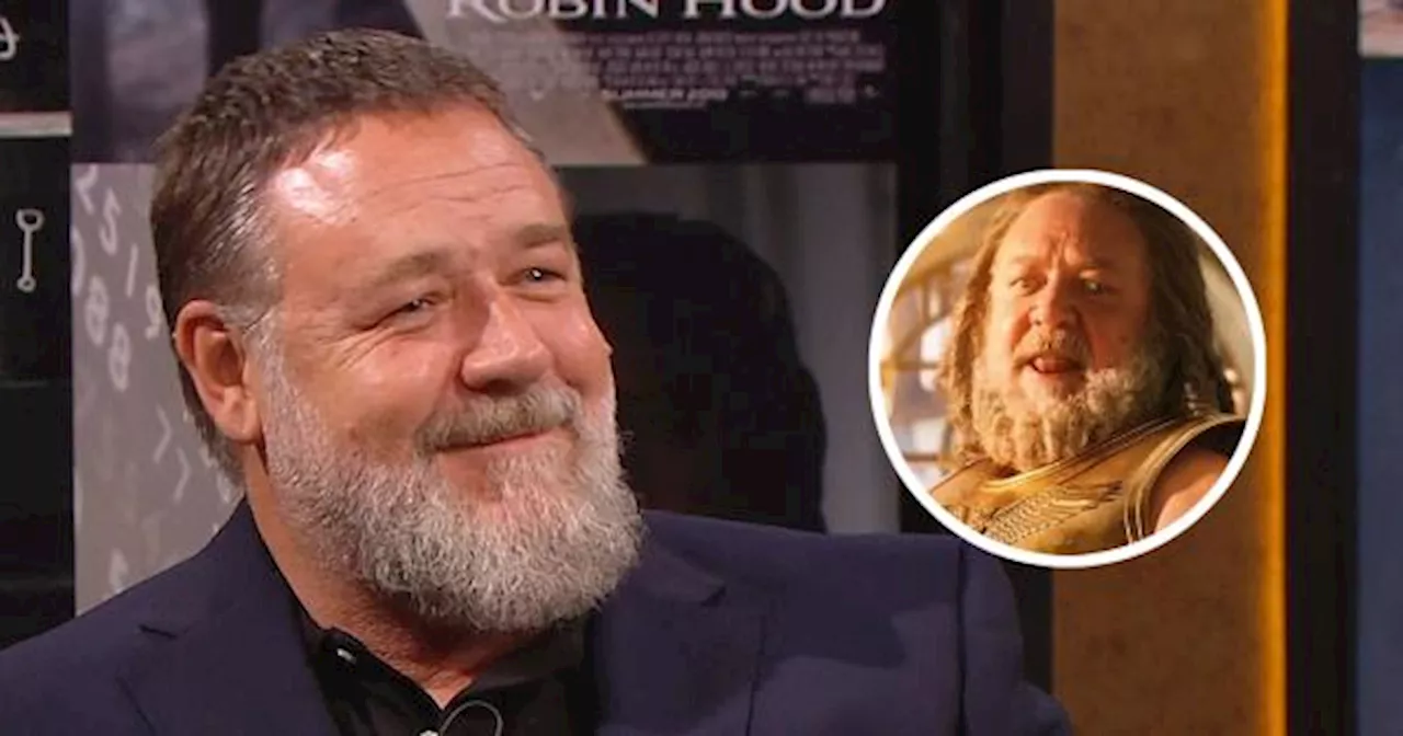 Russell Crowe critica a los actores que esperan seriedad de las películas de superhéroes