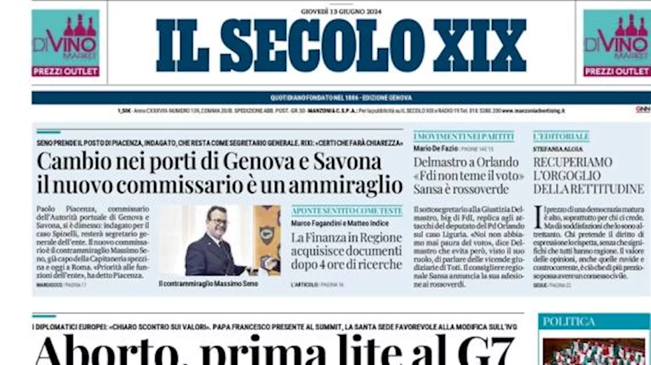 Il Secolo XIX: 'Intesa tra Genoa e Marsiglia, esaudito il desiderio di Vitinha'