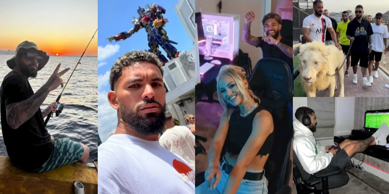 Call of Duty, la pesca e il leone bianco: Douglas Luiz fuori dal campo