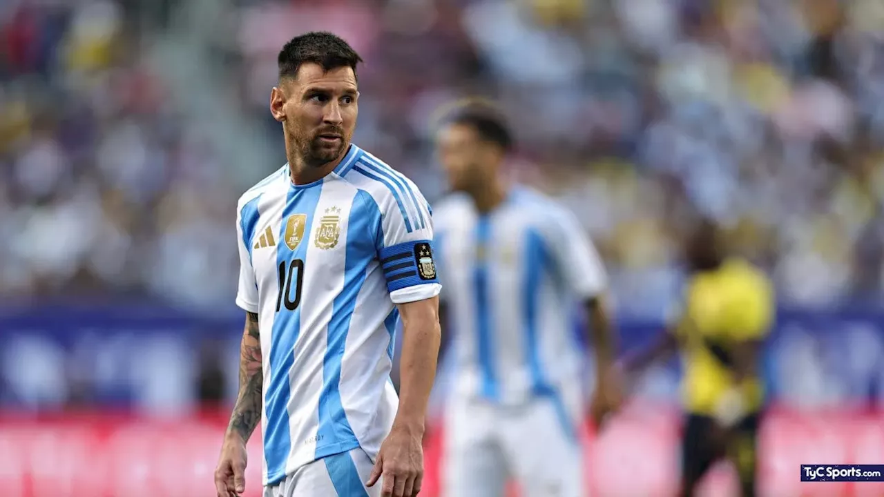 Messi, la buena noticia de la Selección Argentina antes de Guatemala