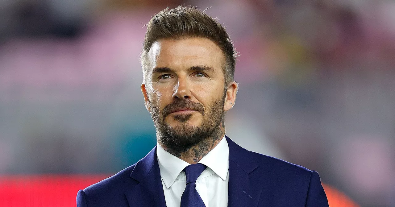 David Beckham Was 'Worried' About Daughter's Reaction to Beckham