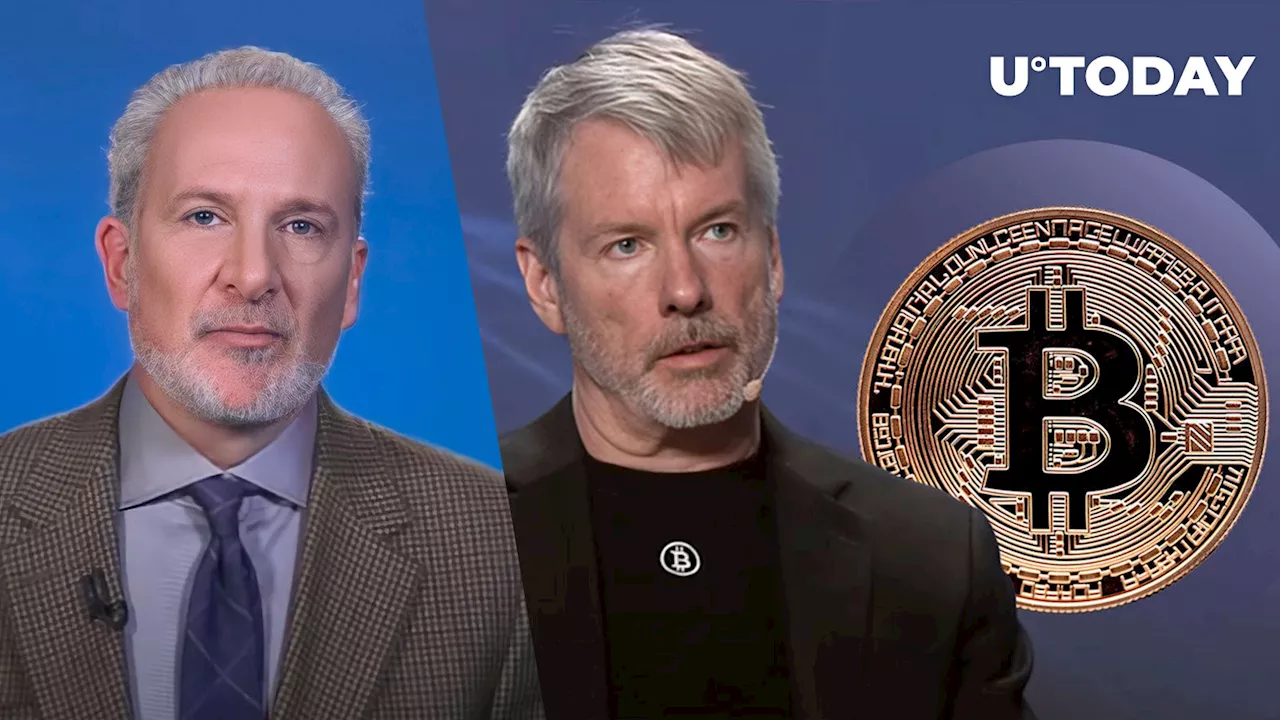 Bitcoin (BTC) Will Crash When Saylor Stops Buying, Peter Schiff Predicts