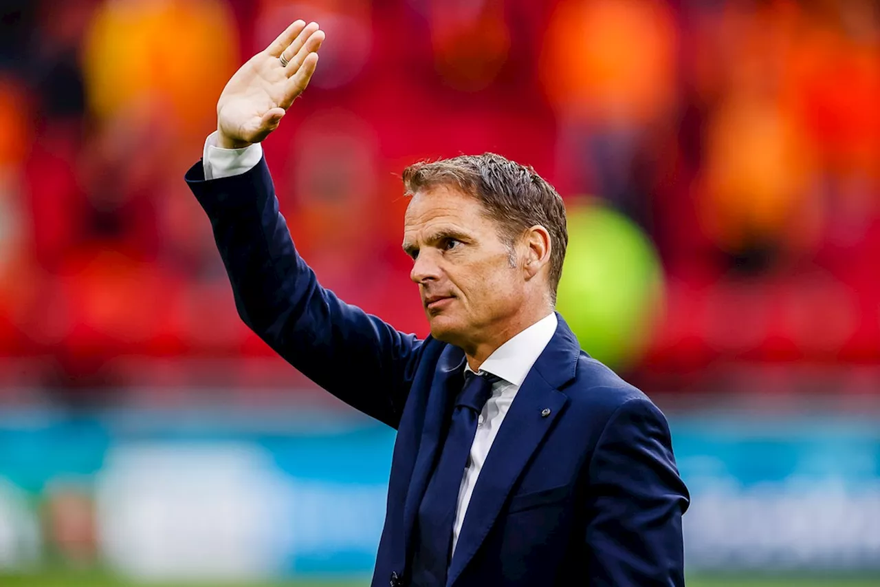 Frank de Boer hekelt imago als trainer: 'Daar kan ik wel boos om worden'