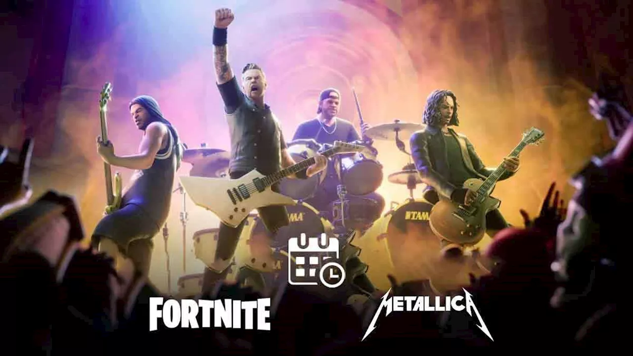 Fortnite x Metallica concert: start time and where to watch