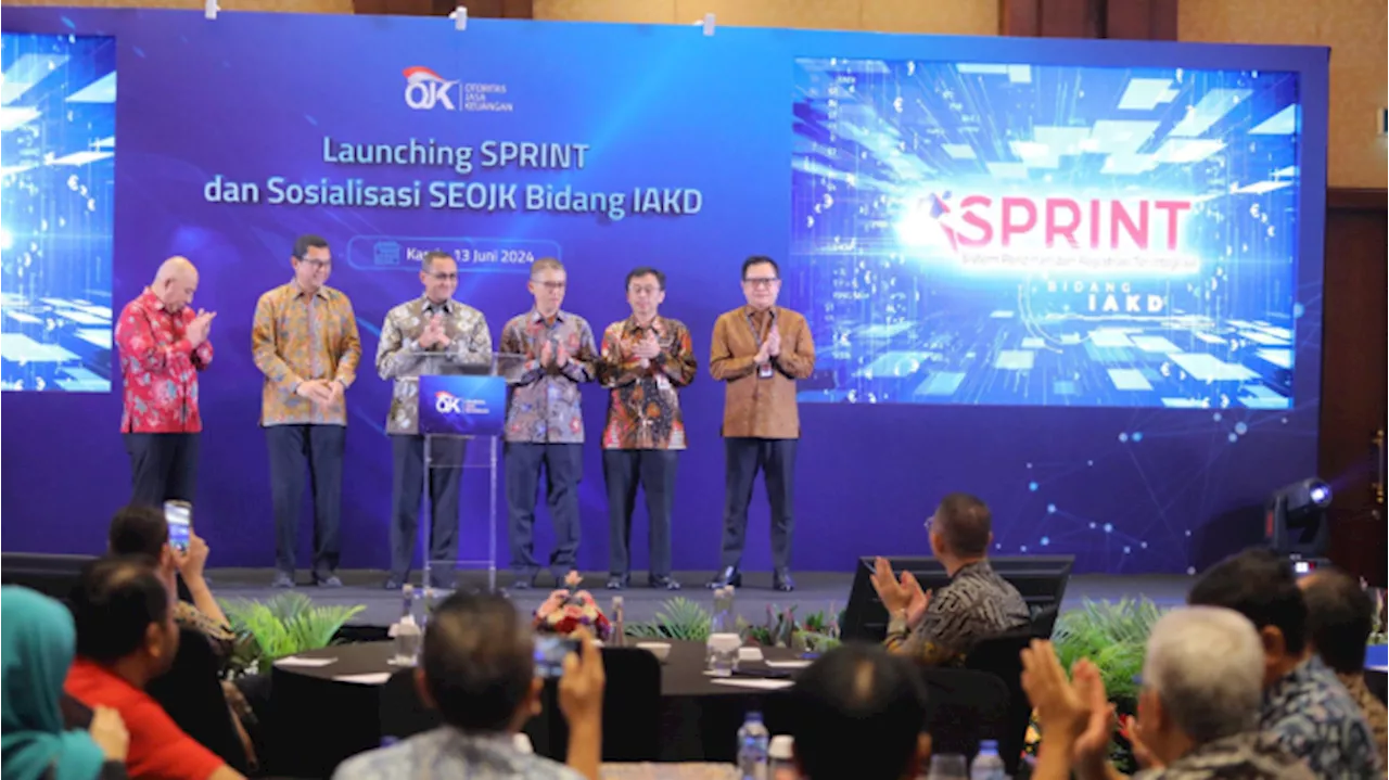 OJK Luncurkan Aplikasi SPRINT Buat Monitor Teknologi Keuangan hingga Kripto