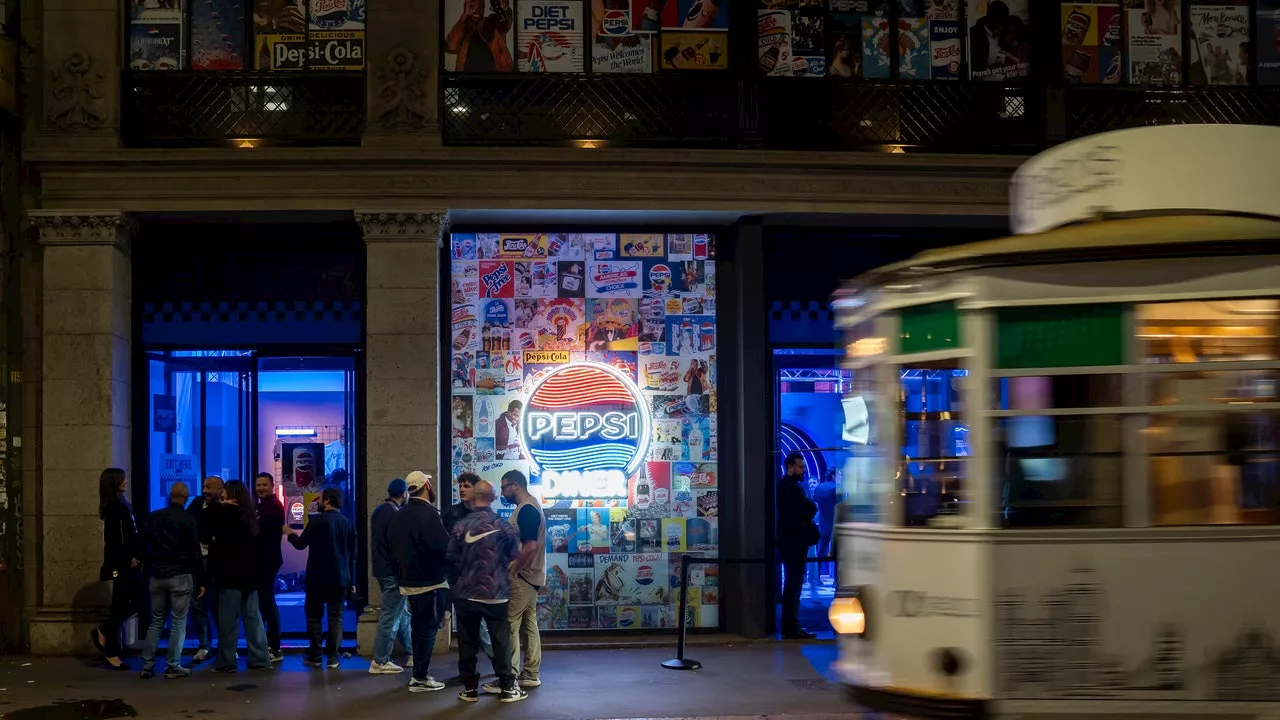 Pepsi si è rifatta il look (e l'ha celebrato con un diner americanissimo)