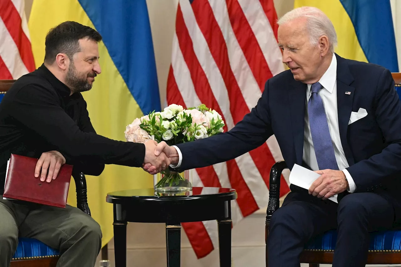 Biden, Zelensky to sign 10-year U.S.-Ukraine security deal at G-7 summit