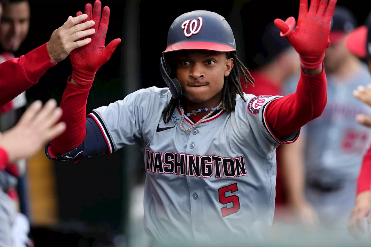 ‘Let’s keep rocking’: CJ Abrams leads Nats to fifth straight win