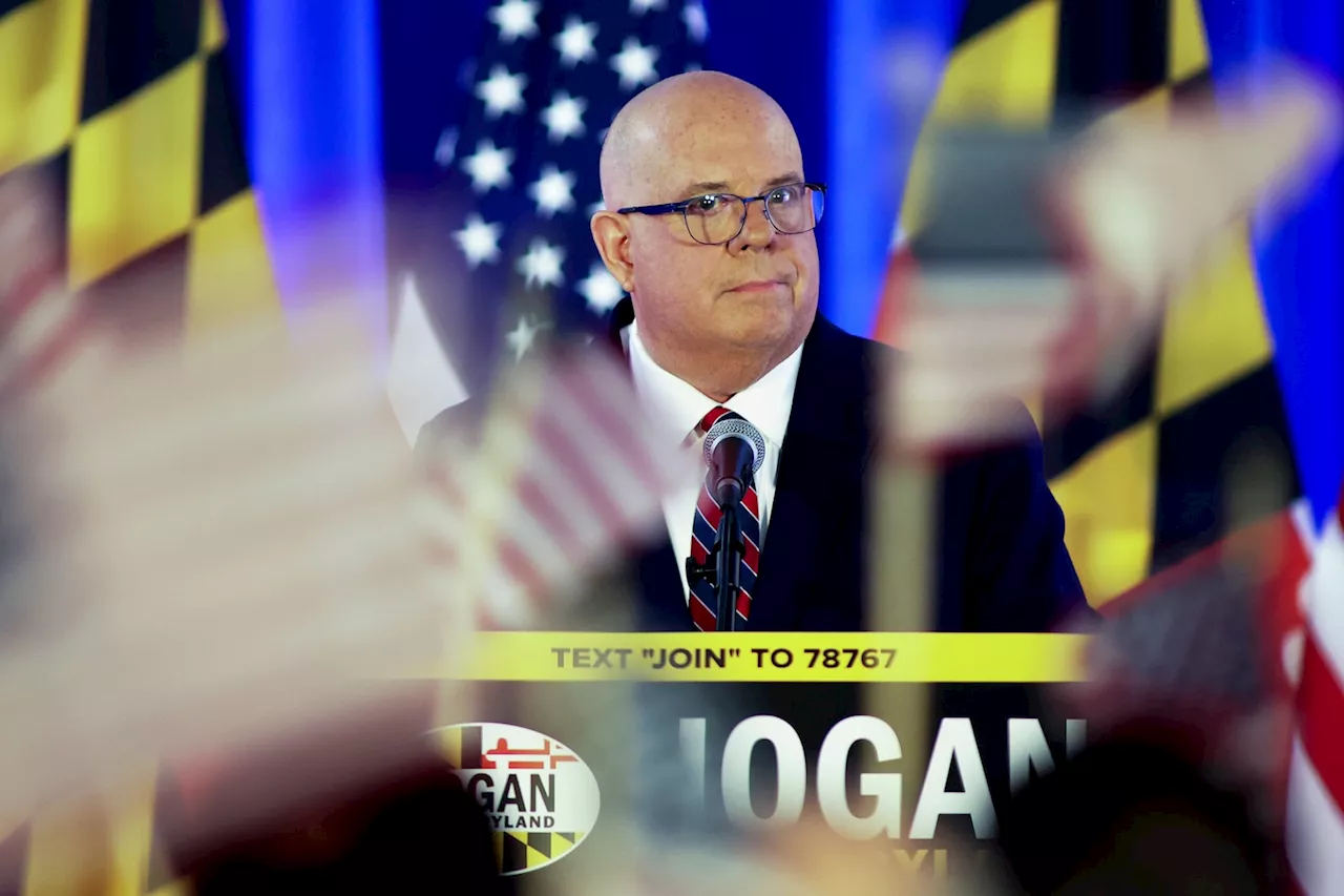 Trump backs Hogan in Md., teases Va. Gov. Youngkin as potential running mate