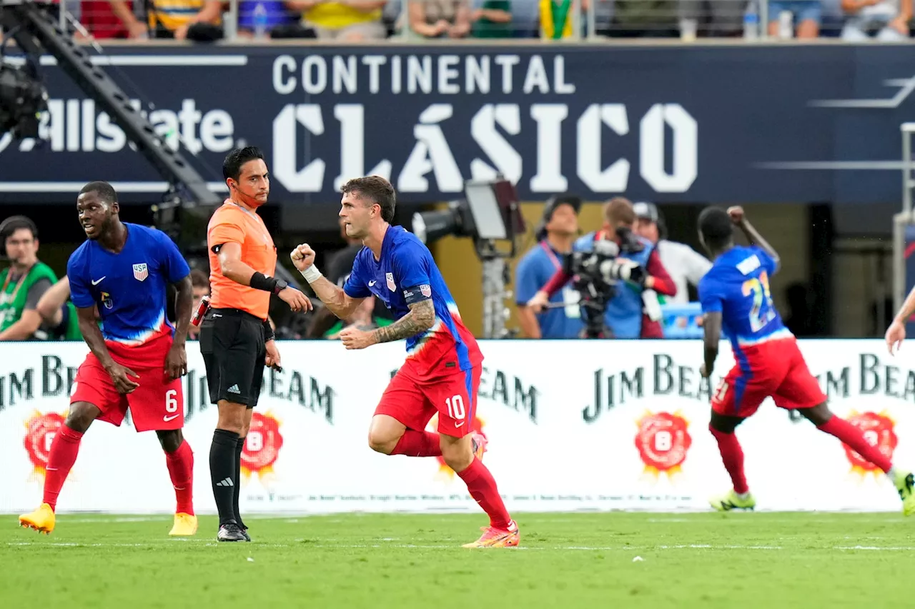 USMNT earns a 1-1 draw with mighty Brazil in last Copa América tuneup