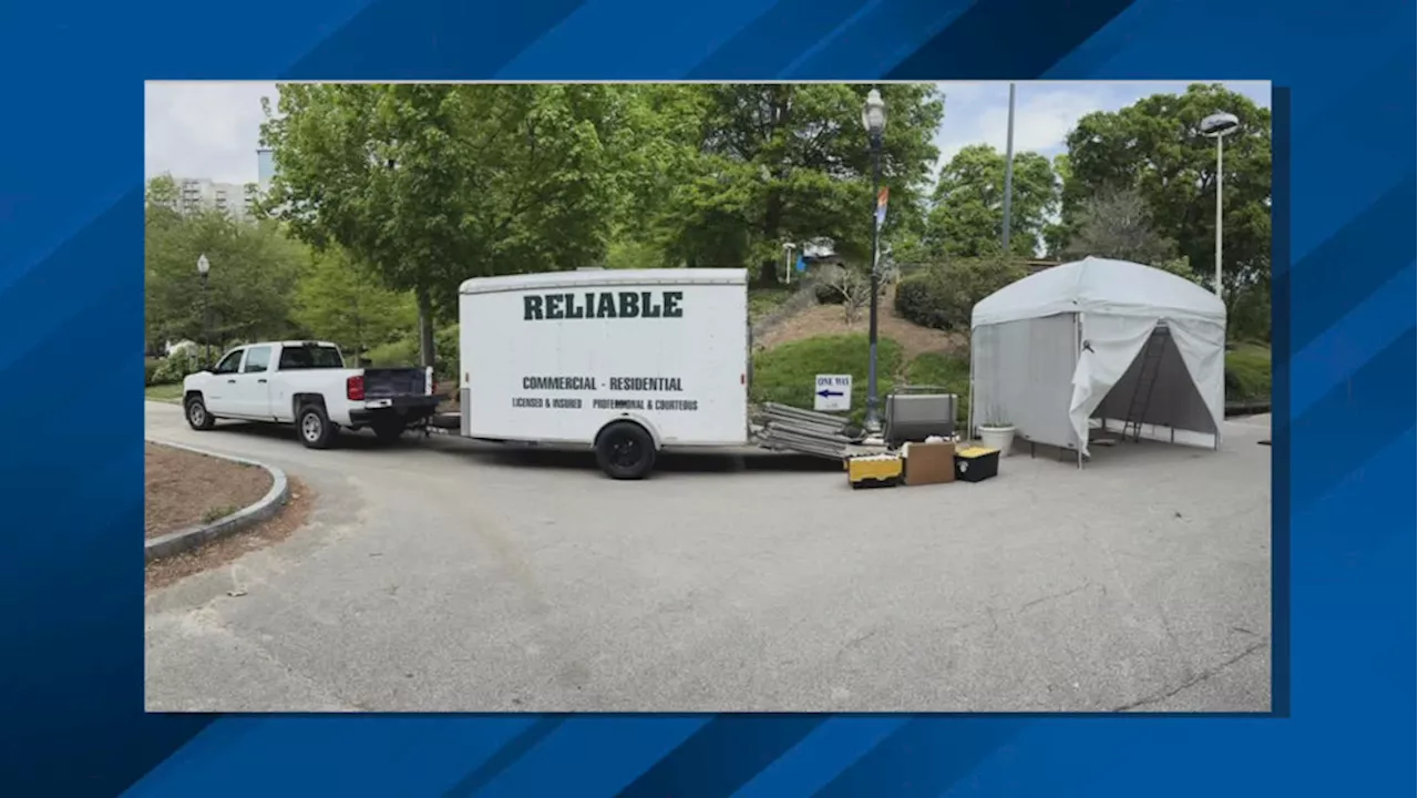 Trailer stolen in Columbus found through social media, but artist pieces still missing