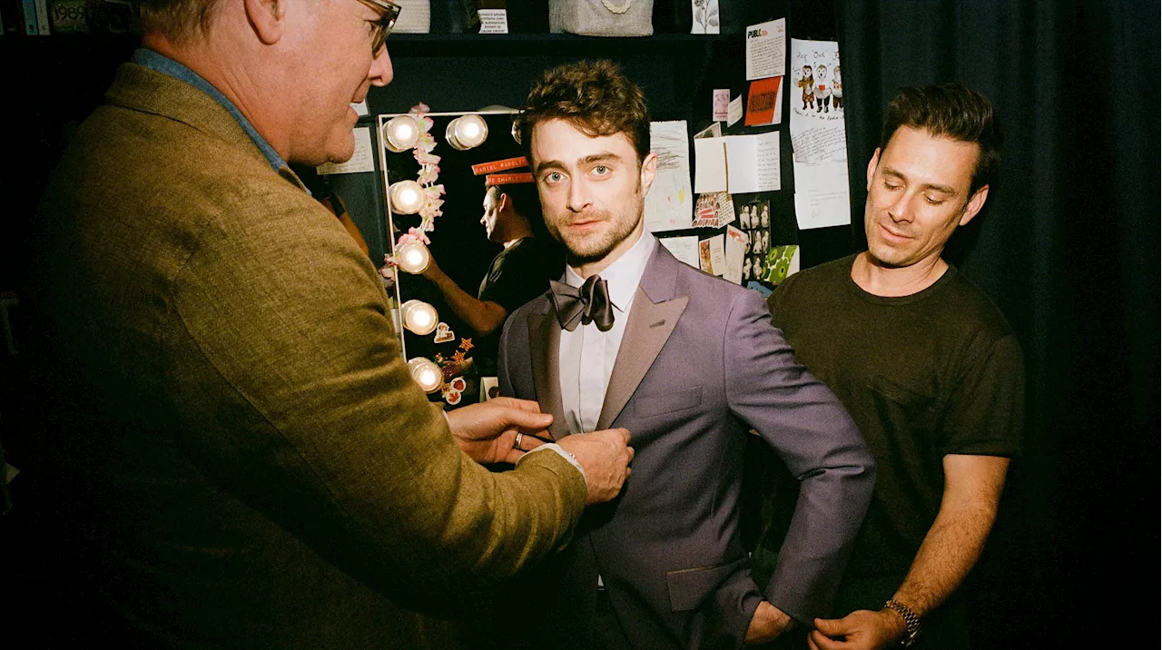 Daniel Radcliffe, a First-time Tony Nominee, Suits Up in Bespoke Look for the Awards Ceremony