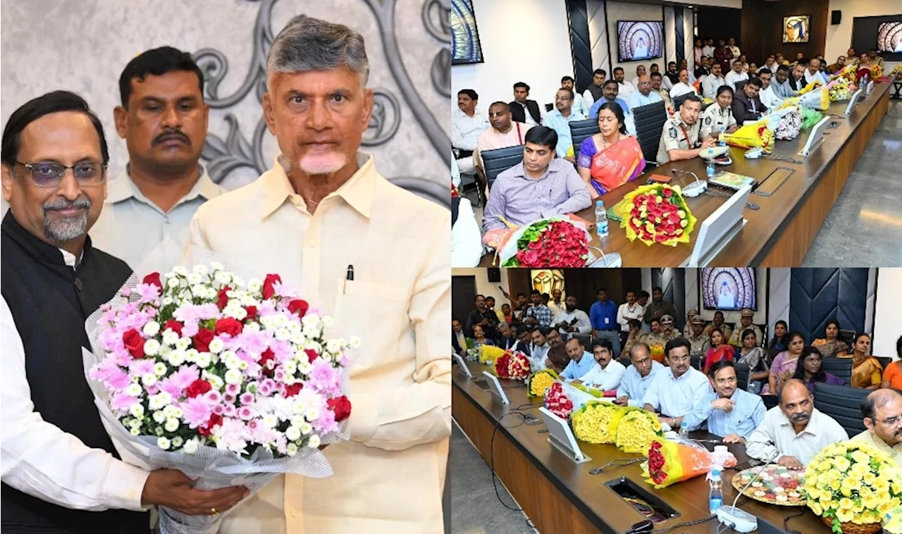 Chandrababu: అధికారులకు చంద్రబాబు ఝలక్‌.. పూల బొకేలు తిరస్కరణ