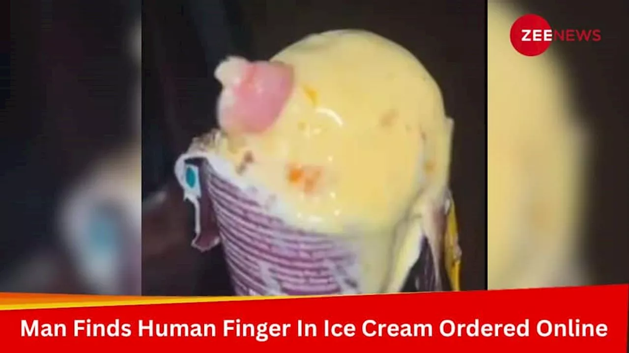 Customers Nightmare: Man Orders Ice-Cream Online In Mumbai, Finds Human Finger In It