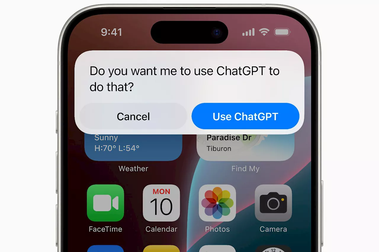 Apple ne paie rien à OpenAI pour intégrer ChatGPT dans iOS 18