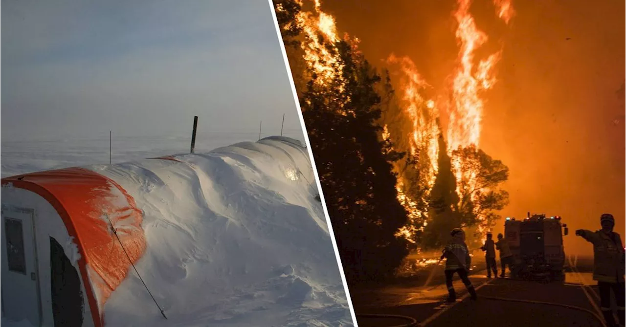 'Buried in the ice is a warning': Experts sound alarm on Australia's bushfire risk