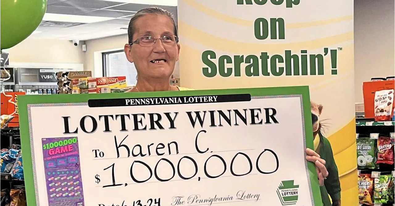 Her dying husband worried she'd have money troubles. Then she won the lottery