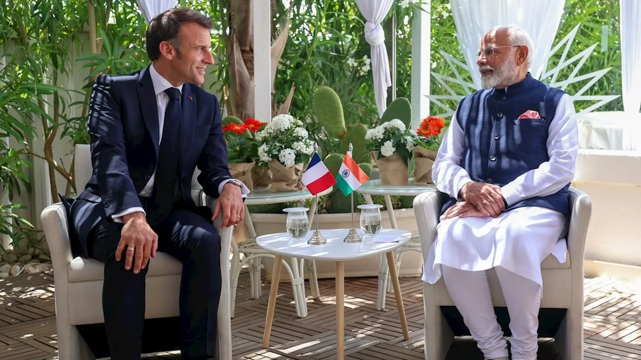 G7 समिट: इटली में मैक्रों से मिले PM मोदी, मेक इन इंडिया, AI समेत इन मुद्दों पर हुई बात