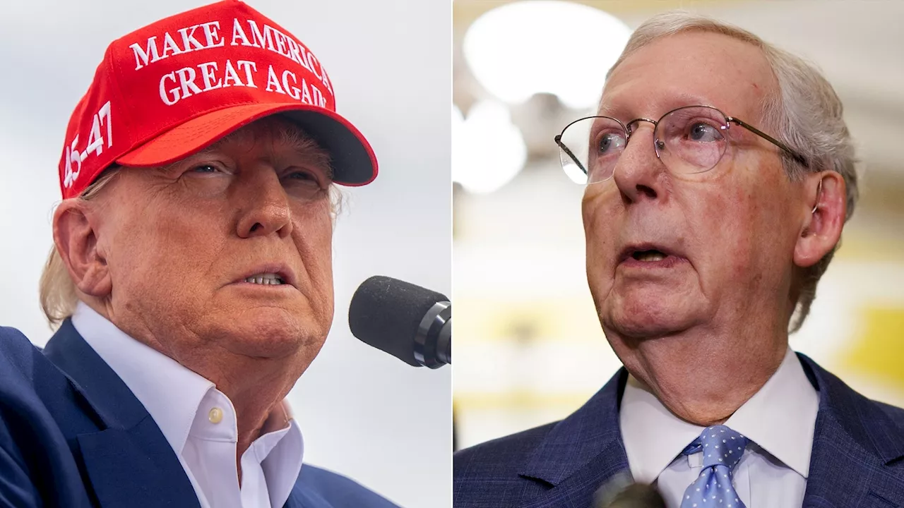 Trump, McConnell meet face-to-face for 1st time in nearly 4 years