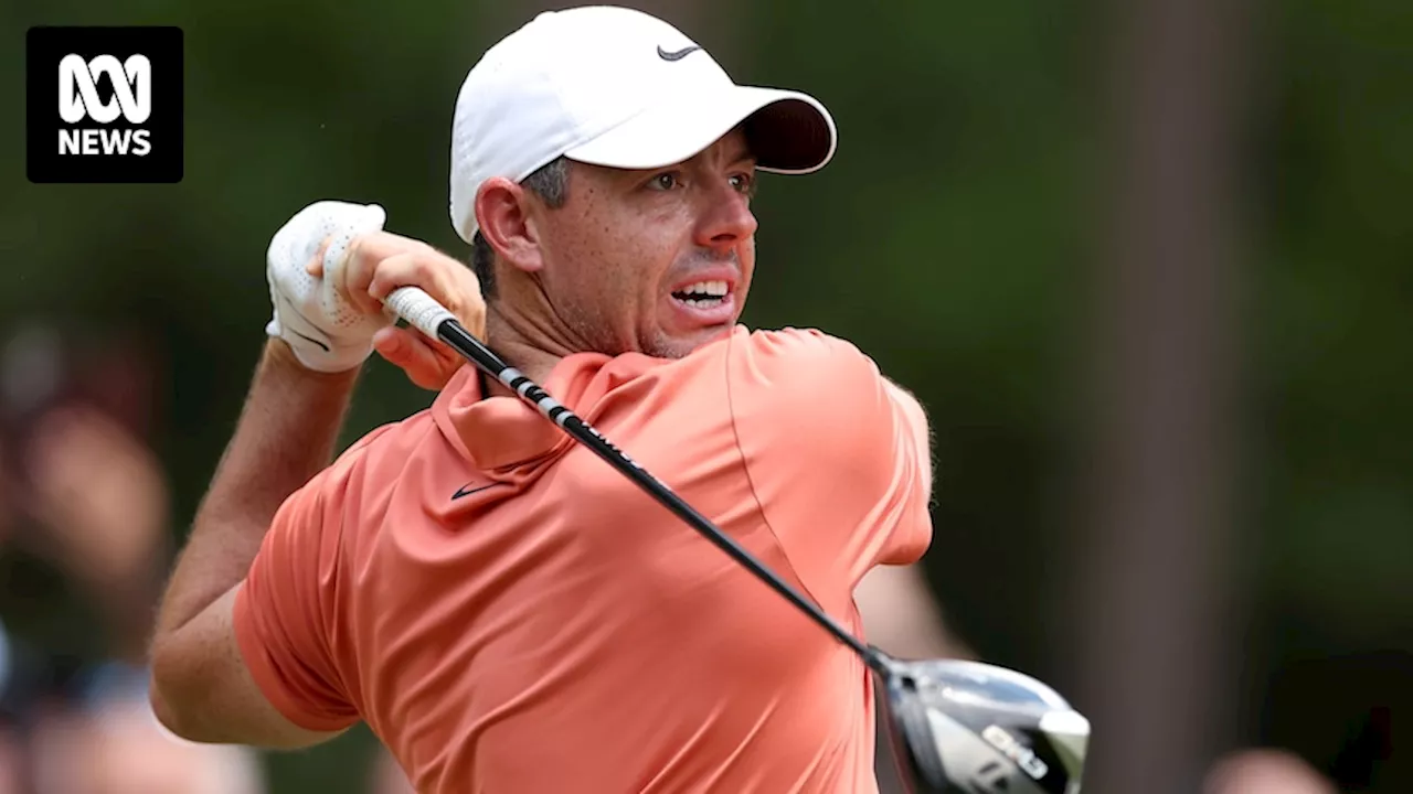 Rory McIlroy joins Patrick Cantlay atop US Open leaderboard as Adam Scott shoots par