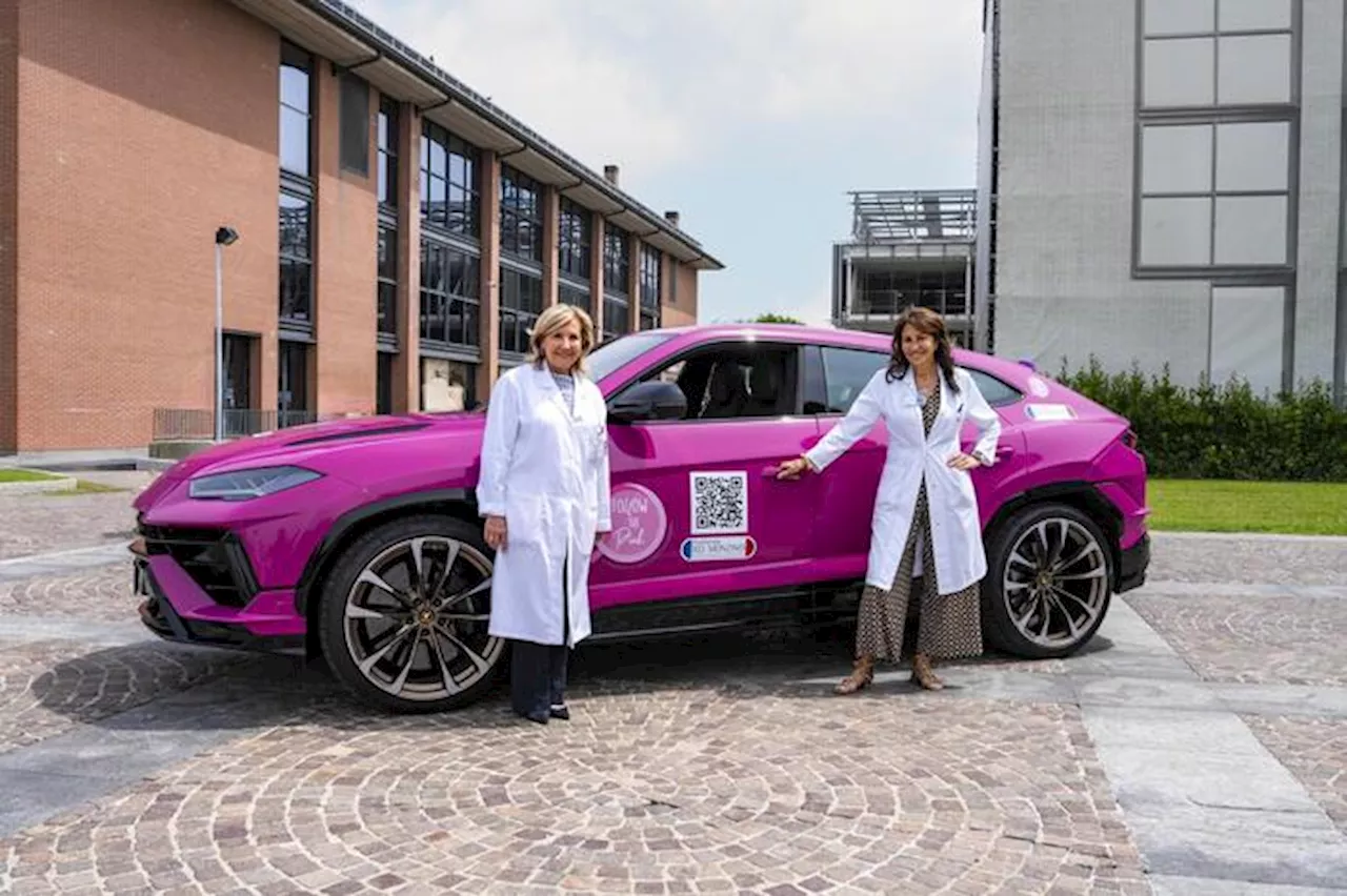 IEO-Monzino alla 1000 Miglia Charity con Lamborghini Urus S