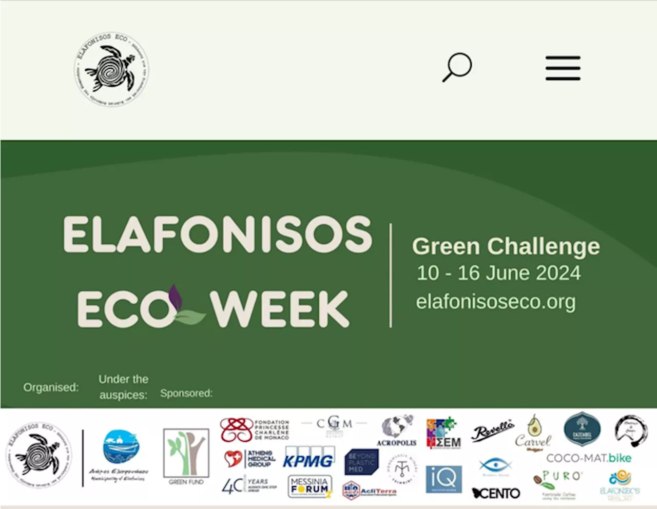 Progetto Mediterranea alla 6° edizione Eco Week di Elafonissos