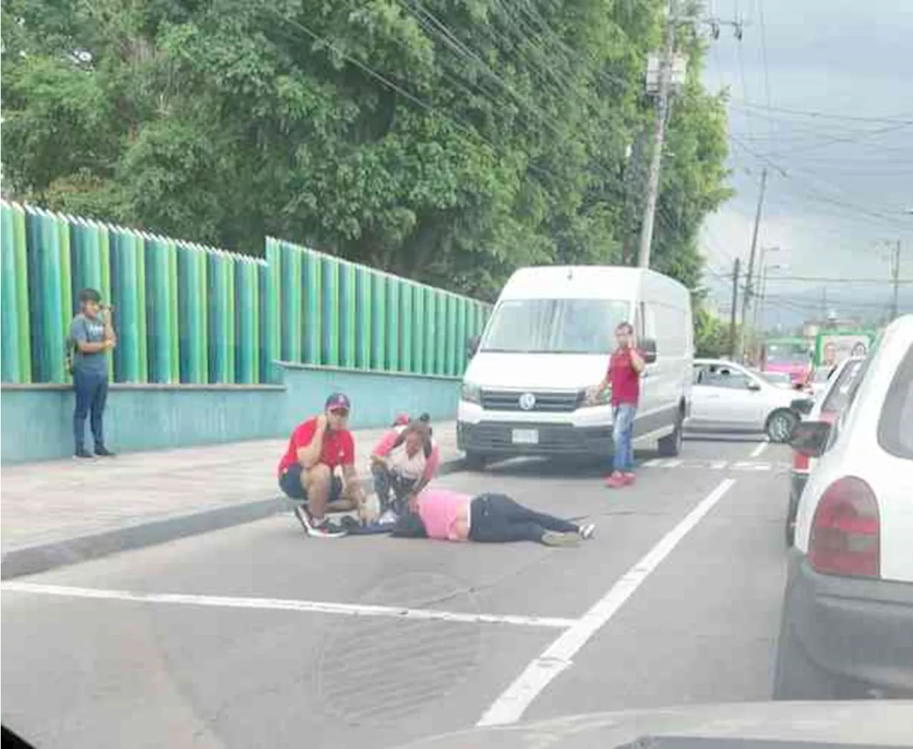 Atropellaron a mujer en la avenida Cri-Cri, en Orizaba