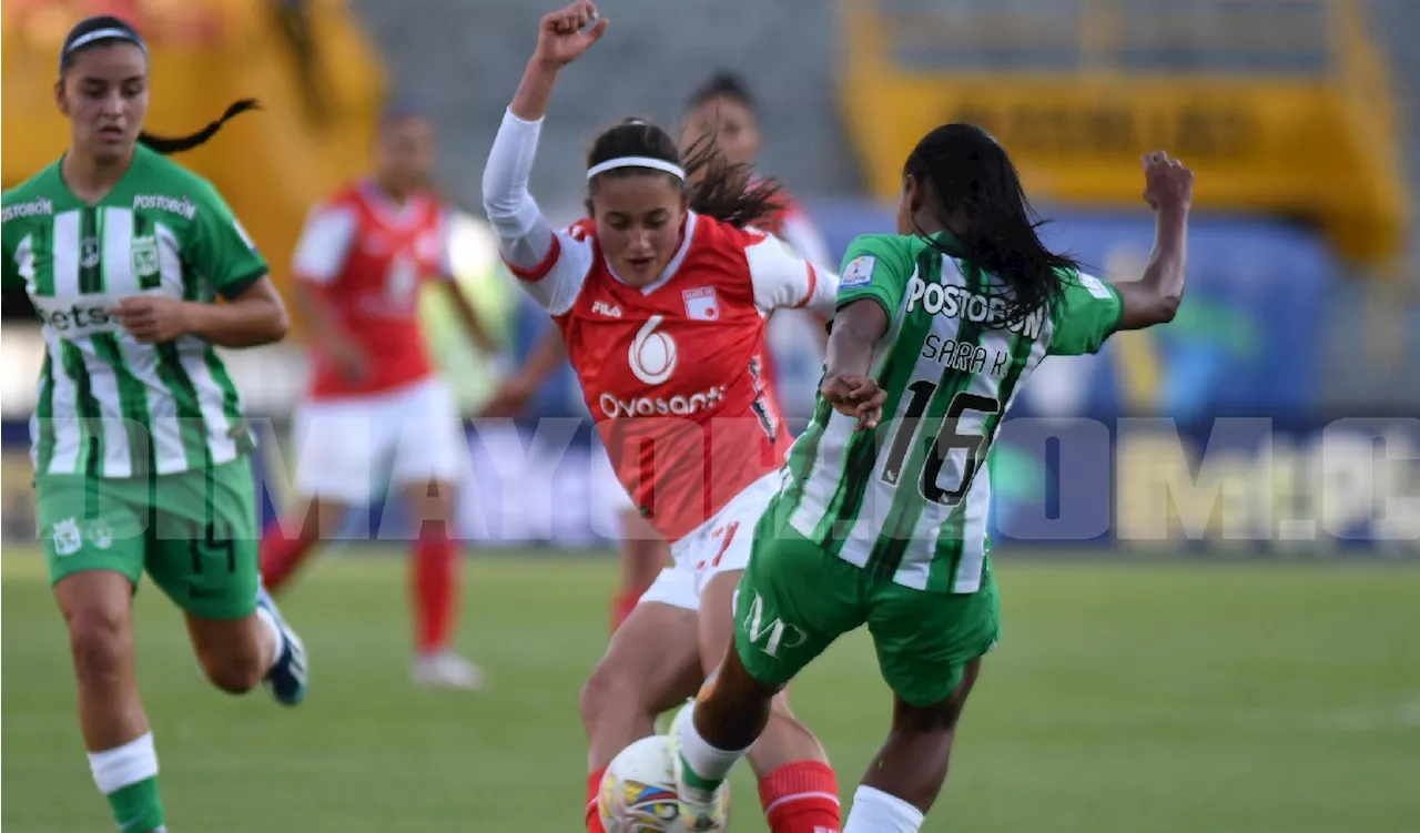 Santa Fe vs Nacional EN VIVO 14 de junio, viernes: Liga Femenina