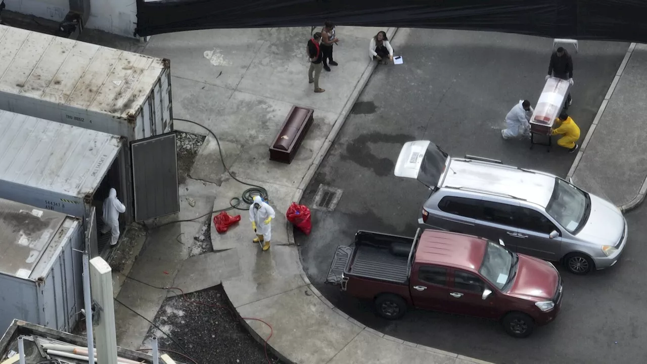 Spiraling criminal violence causes morgue to overflow, foul odors to spread in Ecuadorian city