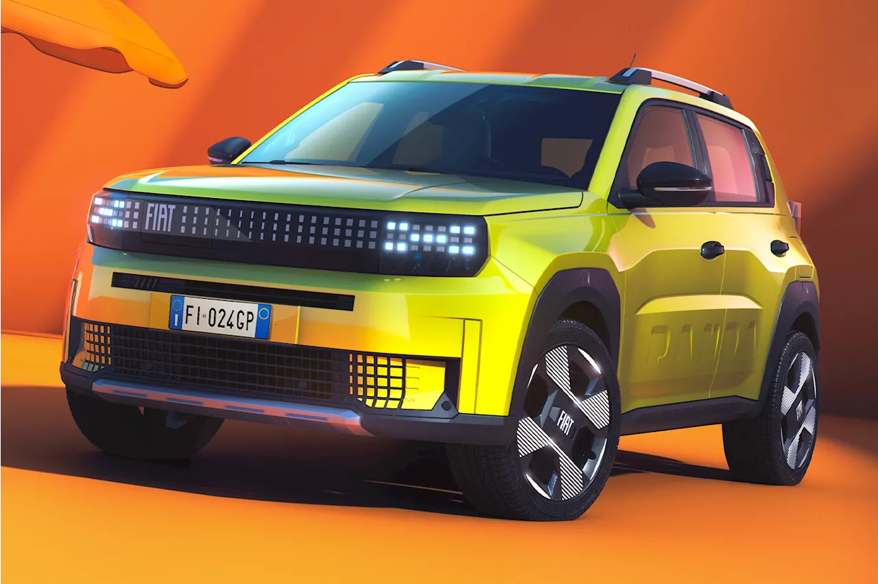 New, larger Fiat Panda revealed as 203-mile EV