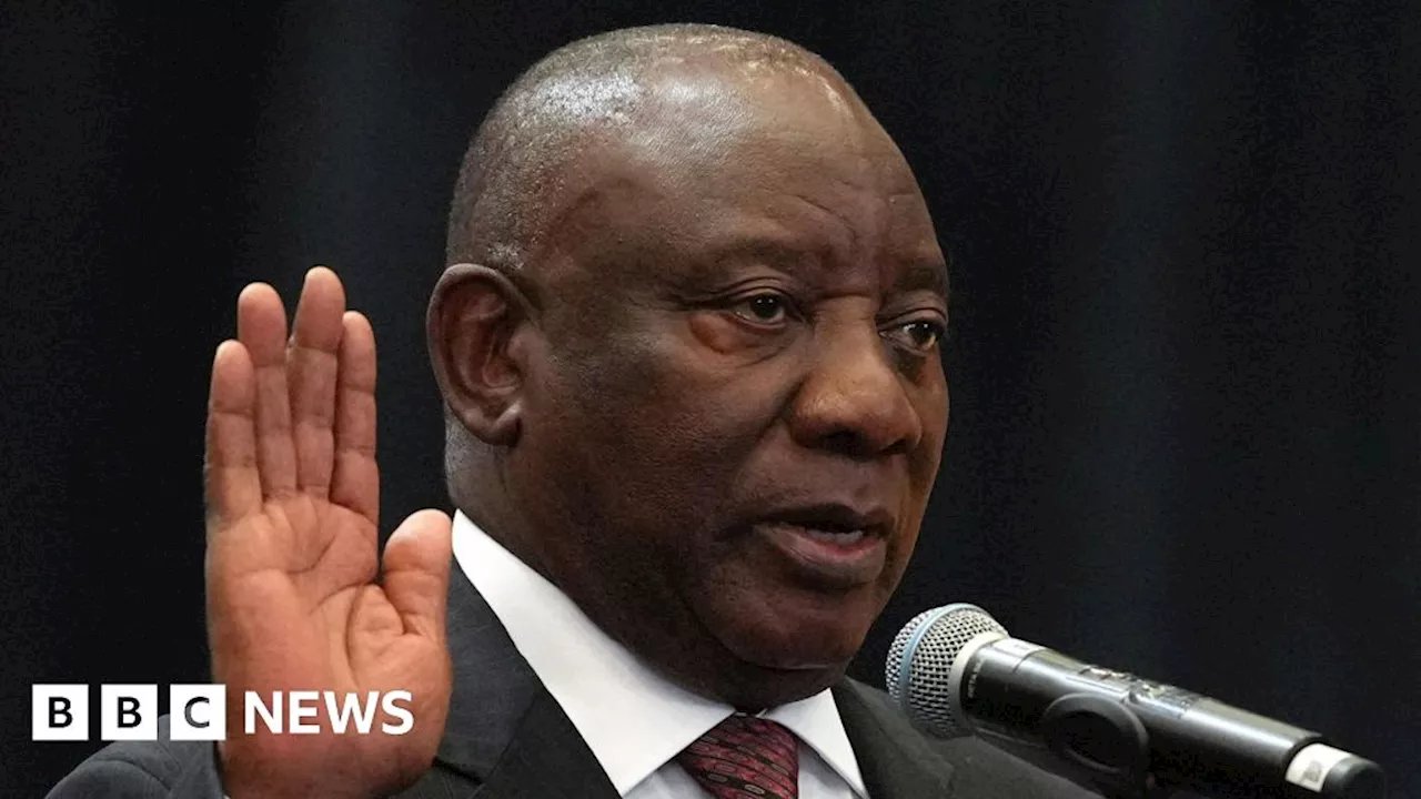 Cyril Ramaphosa re-elected South African president